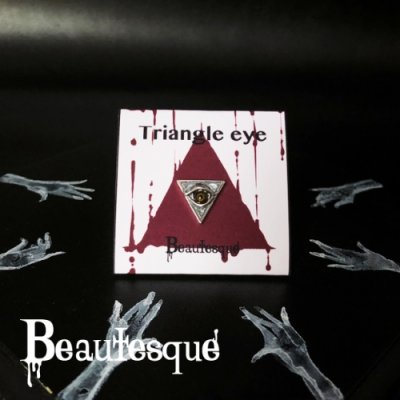 [義眼]Triangle eye ピアス｜Beautesque(ビュウテスク)