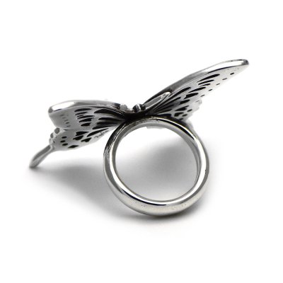 透かしデザインの両羽アゲハ蝶リング|FUNKOUTS-ageha【ファンクアウツ-アゲハ】