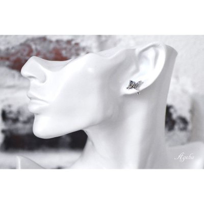 アゲハ蝶のスタッドハーフピアス 蝶のアクセサリーageha(アゲハ)