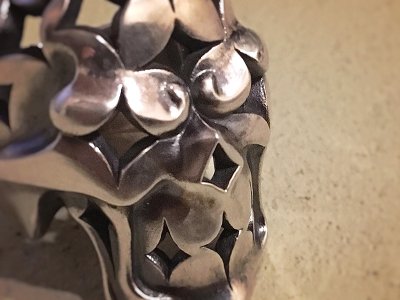 【スカルリング】Sixteen Stars Skull(SSS)|gush(ガッシュ)