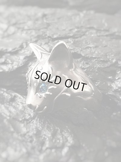 【猫リング】Cait Sith has Blue CZ Eyes｜gush（ガッシュ）