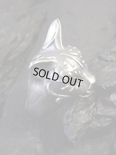 【猫リング】Cait Sith has Green CZ Eyes｜gush（ガッシュ）