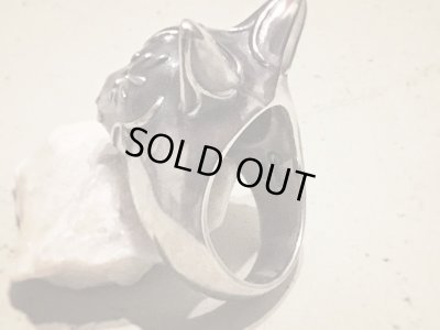 【猫リング】Cait Sith has Green CZ Eyes｜gush（ガッシュ）