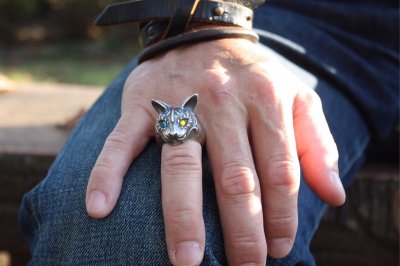 【猫リング】Cait Sith has Odd Eyes|gush(ガッシュ)