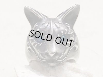 【猫リング】Cait Sith has Blue CZ Eyes｜gush（ガッシュ）