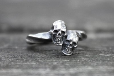 【スカルリング】Pair Skull|gush(ガッシュ)