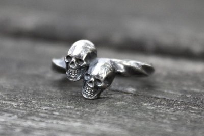 【スカルリング】Pair Skull|gush(ガッシュ)