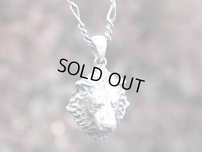 【ライオン ネックレス】Large Lion Head｜gush（ガッシュ）