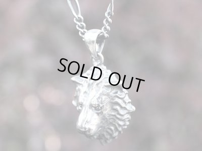 【ライオン ネックレス】Large Lion Head｜gush（ガッシュ）