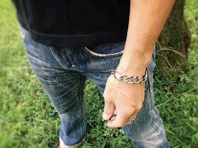 【シルバー ブレスレット】Figaro｜gush（ガッシュ）