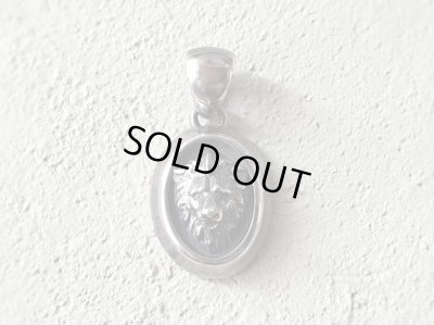 【ライオン ネックレス】Lion in Oval｜gush（ガッシュ）