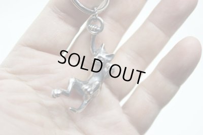 【シルバー キーホルダー】猫のキーホルダー｜gush（ガッシュ）