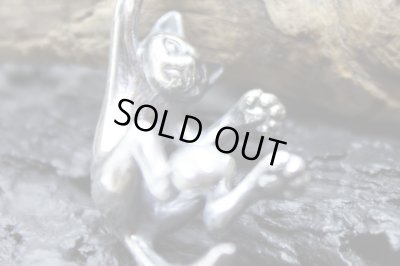 【シルバー キーホルダー】猫のキーホルダー｜gush（ガッシュ）