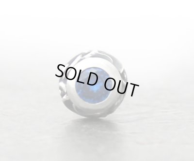 アラベスクシルバーストーンピアスBS(S)/AQUA SILVER（アクアシルバー）