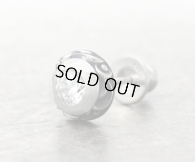 アラベスクシルバーストーンピアスZ/AQUA SILVER（アクアシルバー）