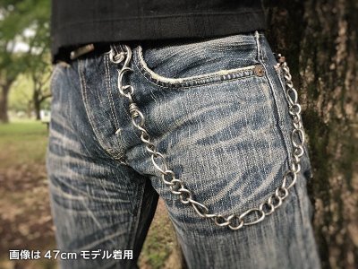 【シルバーウォレットチェーン】Basic Chain|gush(ガッシュ)