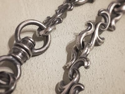 【シルバーウォレットチェーン】Piece of Arabesque|gush(ガッシュ)