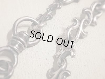 【シルバーウォレットチェーン】Piece of Arabesque｜gush（ガッシュ）