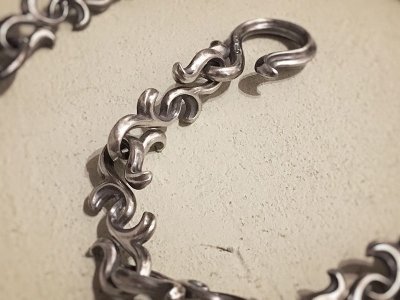 【シルバーウォレットチェーン】Piece of Arabesque|gush(ガッシュ)