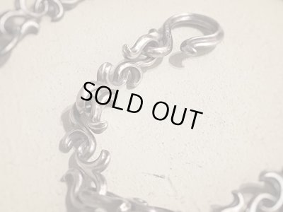 【シルバーウォレットチェーン】Piece of Arabesque｜gush（ガッシュ）