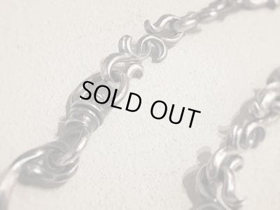 【シルバーウォレットチェーン】Piece of Arabesque｜gush（ガッシュ）