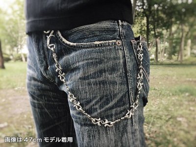 【シルバーウォレットチェーン】Piece of Arabesque|gush(ガッシュ)