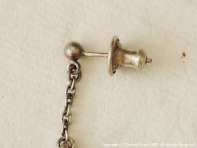 【シルバーピアス】カーリーピアス（シルバー）/Quetzal（ケツァール）