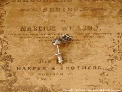 【唐草/アラベスク】ブラーゼンピアス(シルバー)/Quetzal(ケツァール)