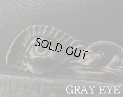 [義眼キーホルダー]Ecstasis Brass(エクスタシスブラス) / BLIND RABBIT（ブラインドラビット）