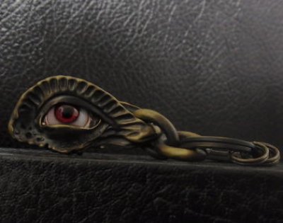 [義眼キーホルダー]Ecstasis Brass(エクスタシスブラス) / BLIND RABBIT（ブラインドラビット）