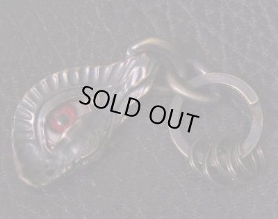 [義眼キーホルダー]Ecstasis Brass(エクスタシスブラス) / BLIND RABBIT（ブラインドラビット）