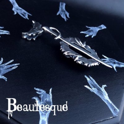 [シルバーペンダント] the Darkside-crystal｜Beautesque（ビュウテスク）