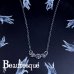 [シルバーネックレス] Rose necklace｜Beautesque（ビュウテスク）