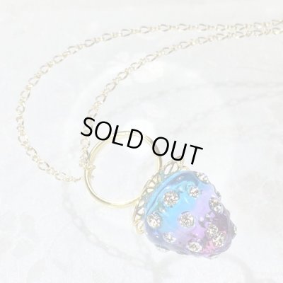 [苺/イチゴ] ストロベリー グラスネックレス｜Maho de Maho（マホドゥマホ）