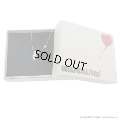 [ブランダライズド 公式コラボアクセサリー] Banksy "Balloon Girl" Necklace/バンクシー バルーンガールネックレス 【SERASTINY×BRANDALISED™】