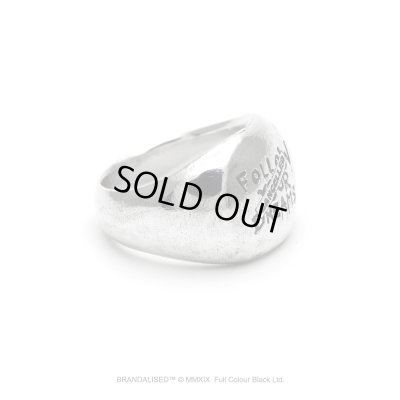 [ブランダライズド 公式コラボアクセサリー] Banksy ”Follow Your Dreams ” Ring/バンクシー フォローユアドリームズ シルバーリング 【cooldust×BRANDALISED™ 】