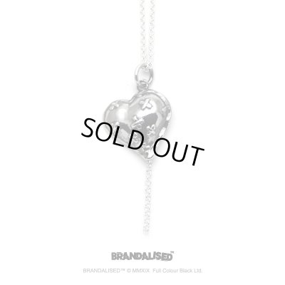 [ブランダライズド 公式コラボアクセサリー] Banksy ”Bandaged Heart” Pendant/バンクシー バンデージドハートペンダント 【cooldust×BRANDALISED™ 】