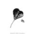 [ブランダライズド 公式コラボアクセサリー] Banksy ”Bandaged Heart” Pierce/バンクシー バンデージドハートピアス 【cooldust×BRANDALISED™】