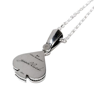 スタイル オブ スペードペンダント|Ark silver accessories(アークシルバーアクセサリーズ)