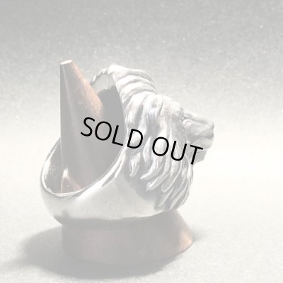 ガッシュ/【ライオン シルバーリング】Large Lion II｜gush