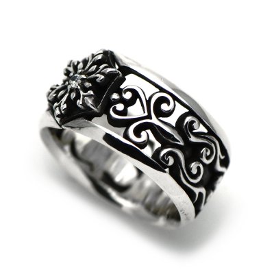 スノーフレーク 結晶 シルバーリング ファンクアウツ cooldust