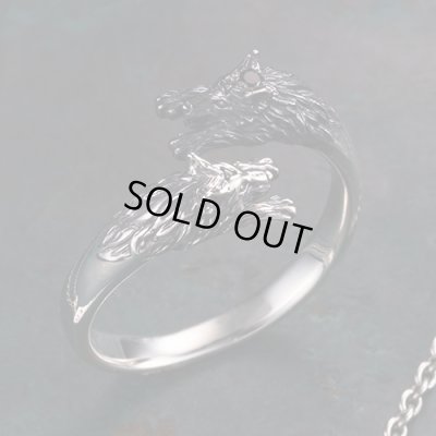 呪術廻戦 伏黒恵 玉犬 シルバーリング