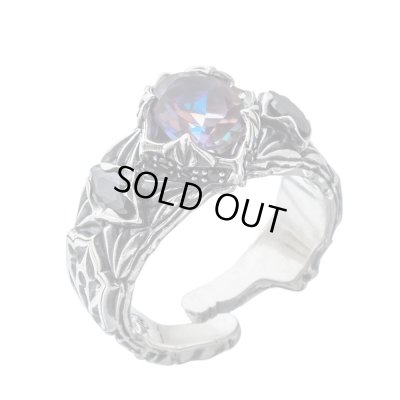 【ミスティッククォーツ】アルテミスクラシック/ロンバスミスティックリング（青紫）