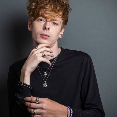 【ペアネックレス】フレアペンダント(クリア&ブラック)/ Artemis Classic/アルテミスクラシック