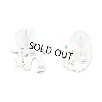 五等分の花嫁 三玖 シルバーピアス