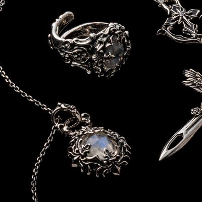ローズカットブルームーンペンダント|Artemis Classic/アルテミスクラシック