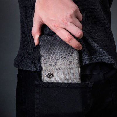 グレーパイソンロングウォレット/Artemis Classic/アルテミスクラシック