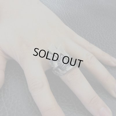 スカル 稲妻 雷 サンダー シルバーリング RAIZIN (ライジン) / BLIND RABBIT（ブラインドラビット）