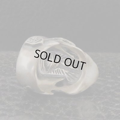 スカル 稲妻 雷 サンダー シルバーリング RAIZIN (ライジン) / BLIND RABBIT（ブラインドラビット）