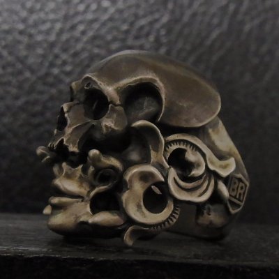 スカル シルバーリング ワルキューレ Sorter(ソーター)All Silver / BLIND RABBIT（ブラインドラビット）